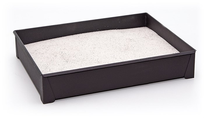 Лоток для песчаной бани с кварцевым песком для плит ПЛ-01, ПЛК-2822;  для одной нагревательной секции плит ПЛС-02, ПЛП-03, ПЛКС-02 2696