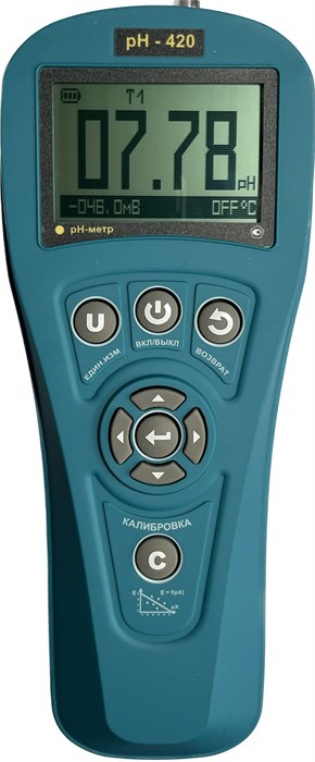 ph-метр/милливольтметр pH-420 (с поверкой)